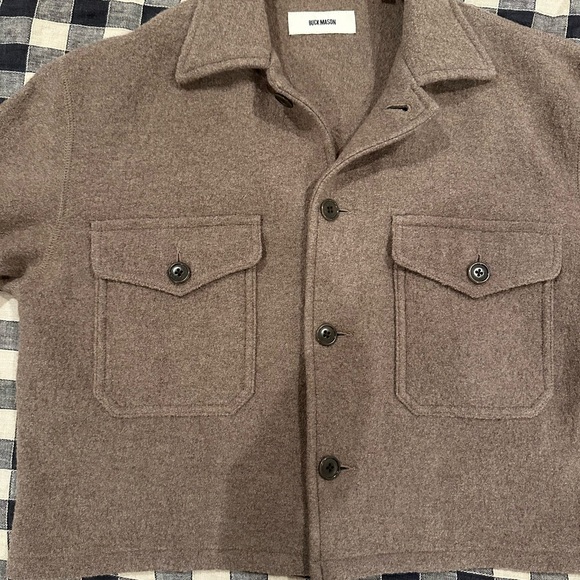 Buck Mason Felted Wool Field Jacket XS - Picture 6 of 6